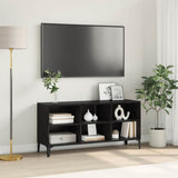 TV Cabinet Set Black 103.5 x 30 x 50 cm Engineered Wood 875115