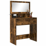 Bedroom Dressing Tables Smoked Oak 80 x 39.6 x 135 cm 888982