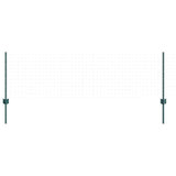 Green Fence Posts 44 pcs Green Metal 3335915