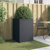 ZNTS Planter Anthracite 52x48x75 cm Cold-rolled Steel 841585