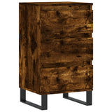 Sideboard Smoked Oak 40x35x70 cm Engineered Wood 831105