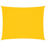 Sunshade Sail Oxford Fabric Rectangular 6x7 m Yellow 135607