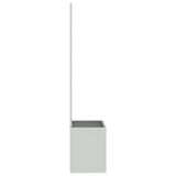 Garden Privacy Screen Silver 50 x 150 cm Galvanised steel 876439
