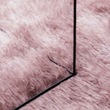 Shaggy Rug High Pile NAVARRA Dusty Pink 200x290 cm Polyester 4102849