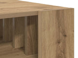 Coffee Table Artisan Oak 66 x 49.5 x 45 cm Engineered Wood 8000123