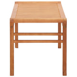 Bench Natural Wood Solid Eucalyptus Wood 2-Seater Durable 47290