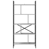 Bookshelf Grey Sonoma 75 x 30 x 156 cm Engineered Wood 883961