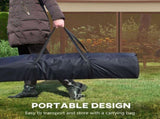 3 x 3 Pop Up Gazebo, Double-roof Garden Tent with Netting and Carry Bag, Party Event Shelter for T3398P322137