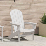 Adirondack Chair White 82 x 74 x 92 cm HDPE 42006621
