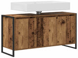 Bathroom Cabinet Old Wood 90 x 30 x 60 cm Engineered Wood 886484