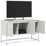TV Cabinet White 100.5x39x60.5 cm Steel 846481