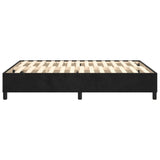 Box Spring Bed Frame Black Double Velvet 3121225