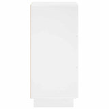 Sideboard High Gloss White 33.5 x 34.5 x 75 cm Engineered Wood 8011517