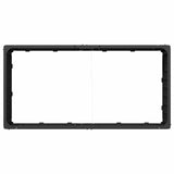 Raised Bed Black 151 x 75.5 x 25 cm PP 42033405