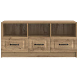 TV Cabinet Artisan Oak 102 x 34.5 x 47 cm Engineered Wood 895834