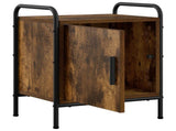 Bedside Cabinet 2 pcs Smoked Oak 40 x 30 x 50 cm 8013523