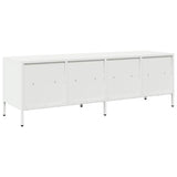 TV Cabinet White 135x39x43.5 cm Cold-rolled Steel 851333