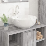Wash Basin White 44x17 cm Ceramic Round 153342