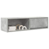 TV Cabinets 2 pcs Concrete Grey 100x31x25.5 cm Engineered Wood 861479