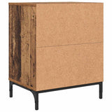 Bedside Cabinet 2 pcs Old wood 49 x 36 x 61 cm Engineered wood 883491