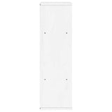 Side Cabinet ODDA White 40x24x79 cm Solid Wood Pine 4103592