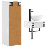 Bathroom Furniture Set 2 pcs High Gloss White 3406097