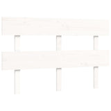 Senior Bed without Mattress White 120x200 cm Solid Wood 3195347