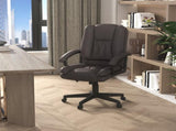 Office Chair, Computer Desk Chair, Mid Back Executive Chair with Adjustable Height and Swivel T3398P342293