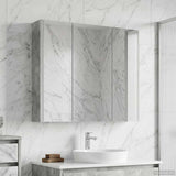 Bathroom Mirror Cabinet Concrete Grey 73.5 x 15.5 x 70 cm 889258