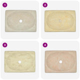 Sink Cream 50x35x10 cm Marble 149165