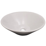 Eight Piece Bathroom Furniture and Basin Set Beige 272234