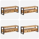 TV Cabinet 120x35x45 cm Solid Mango Wood 247402