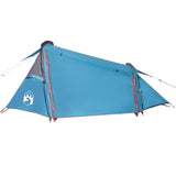 Camping Tent Tunnel 2-Person Blue Waterproof 94613