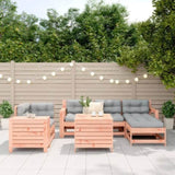7 Piece Garden Sofa Set Solid Wood Douglas Fir 3250542