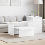 Console Table White 91.5 x 35 x 38.5 cm Engineered Wood 891160
