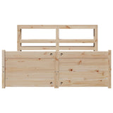 Bed Frame with Headboard without Mattress 120x200 cm 3306019
