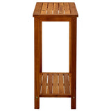 Garden Console Table 80x35x75 cm Solid Acacia Wood 316405