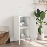 ZNTS Sideboard White 36x39x79 cm Steel 843022