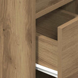 Bedside Cabinets 2 pcs with Drawer Artisan Oak 25x31x66 cm 858631