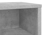 CD Storage Rack 4 pcs Concrete Grey 40 x 17 x 17 cm 8012717