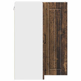 Wall Corner Cabinet LUCCA Old Wood 57 x 57 x 80 cm 885083