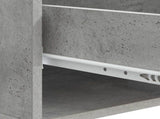 Coffee Table Concrete Grey 49 x 50 x 40 cm Engineered Wood 894738