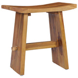 Stool Solid Teak Wood 281655