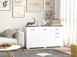 Sideboard, Modern Storage Cabinet with 2 Drawers, 3 Doors and Adjustable Shelves, Kitchen Cabinet T3398P341478