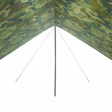 Camping Tarp Camouflage 438x376x212 cm Waterproof 4009608