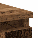 Sideboard with Drawers Old Wood 71x35x84 cm Engineered Wood 861587