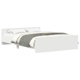 Bed Frame without Mattress White 120x200 cm 3203740