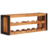 Wine Rack Brown 120 x 45 x 33 cm Solid Acacia Wood 4104764