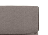 Lounge Chair Taupe 55x64x80 cm Fabric 351347