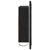 Bathroom Mirror Cabinet with Shelf Black Oak 60 x 12 x 45 cm 862550